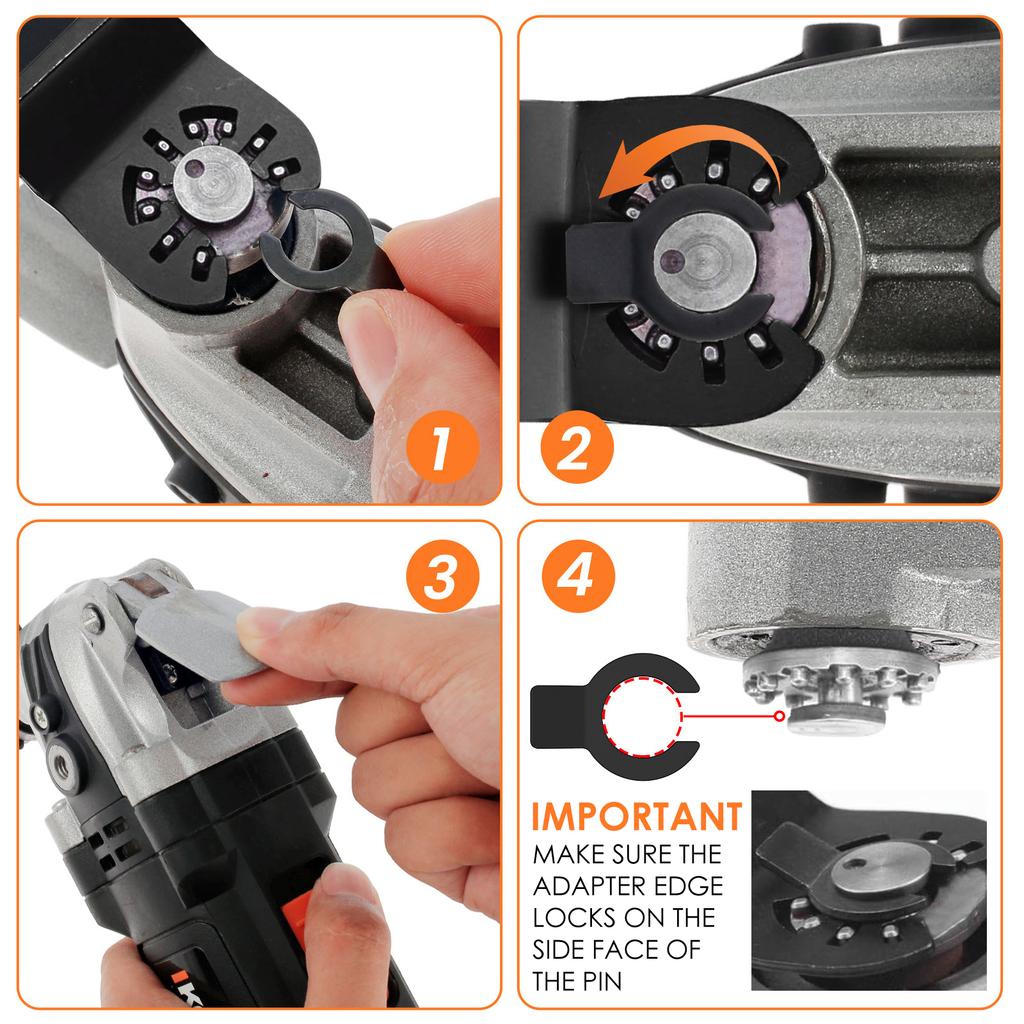 8/16/24/48 Oscillating Saw Blade Set Multi Tool Blades Oscillating Saw Blade Renovator Multi Cutter Blade For Wood Metal Plastic