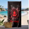 Nottingham Forest FC Personalized Printed Beach Towel Soccer Logo Support Custom Name Text Absorbent Towel For Sport Travel Special Gift