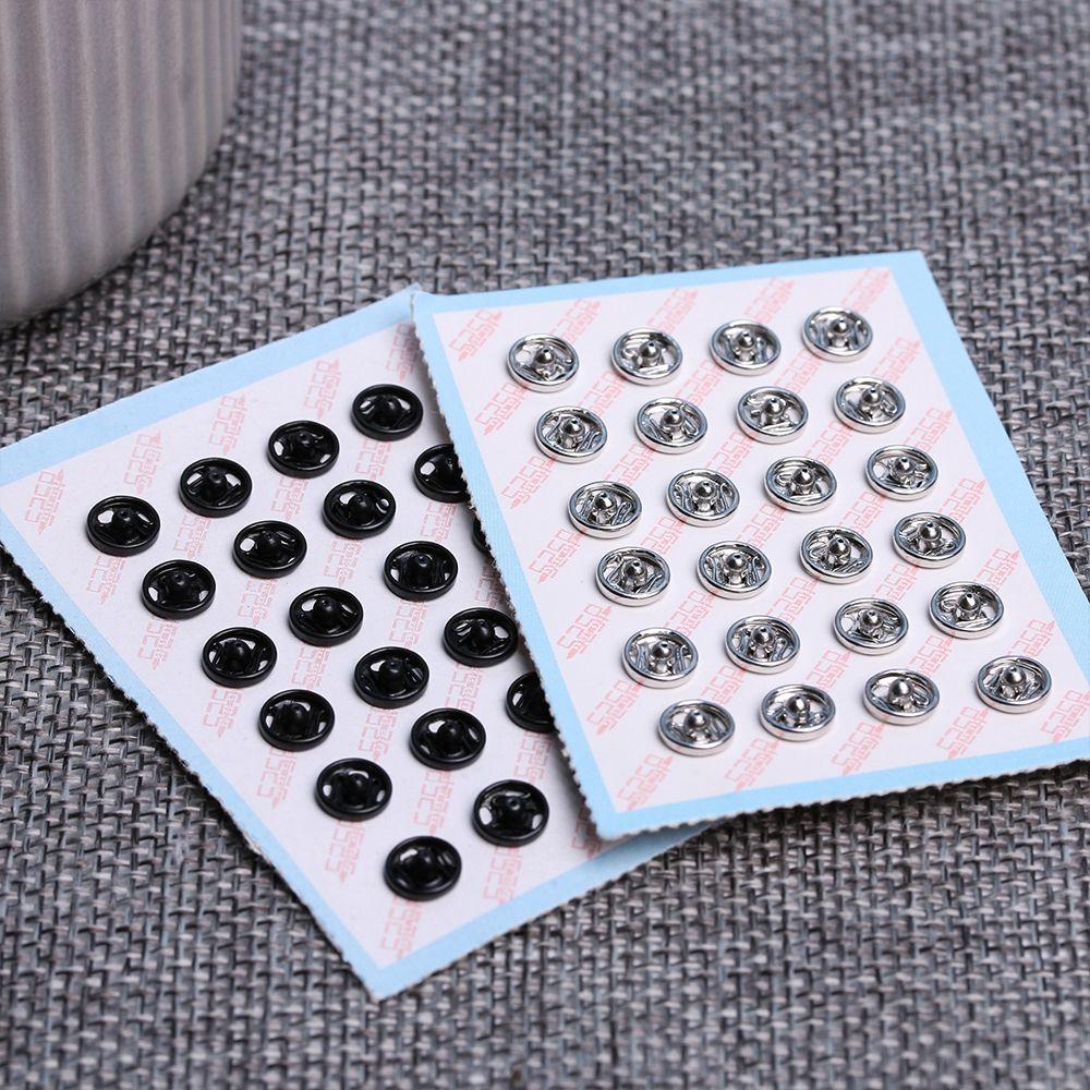 Girl Gift Craft Invisible Snap Clothing Sewing Buckle Mini Buttons DIY Doll Clothes Metal Buckles