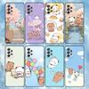 C-Cute BuBu DuDu Чехол для телефона для Samsung S25, S24, S21, S22, S23, S30, Ultra, S20, Plus, Другие Мягкий Черный Чехол