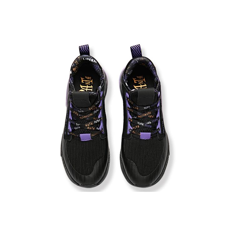 ANTA Casual Shoes Men's Low top Black/Imperial Purple 11848888R-1