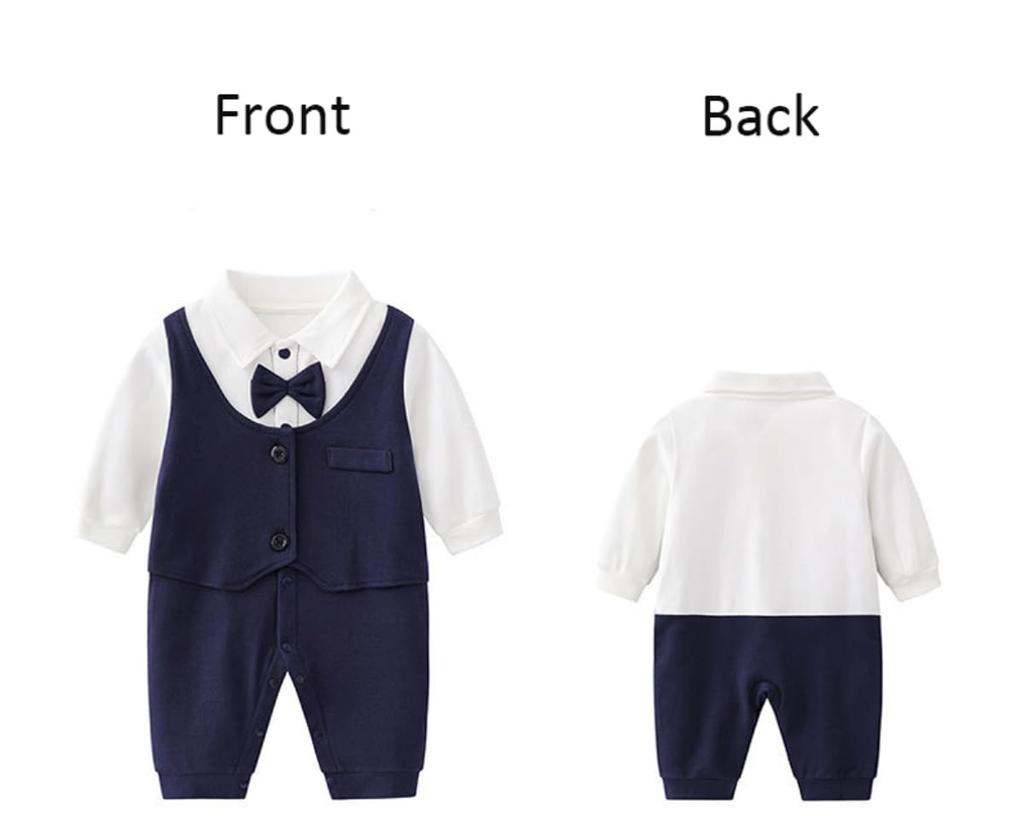 CORELAVISH Newborn Ceremony Dress for Hospital Shrine and Discharge Long and Sizes 73 Boy's Discharge, Visit, Spring, Autumn, Winter, Coverall,