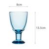 Arabia Verna Universal Pair 1071987 [Officially Imported] Glasses, Approx. 220ml, (2 Glasses), Aqua,