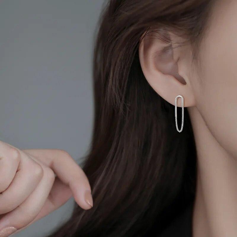 Длинные посеребренные цепочки с кисточками, серьги-подвески для женщин, свадебная мода, новинка 2023 года, ювелирные изделия в подарок, pendientes, ретро mujer