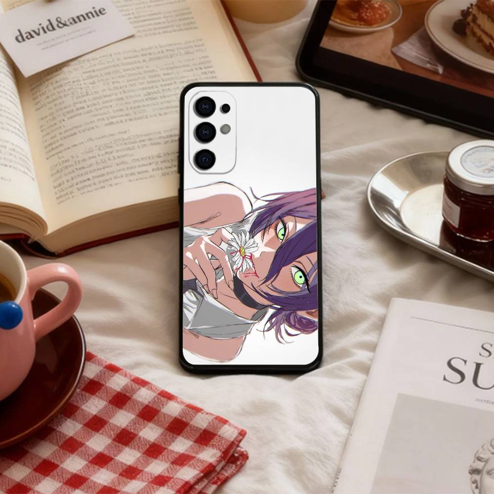 Человек-бензопила Арка Ризе Чехол для телефона для Samsung S 25,24,23,22,30,21,10,9,Ultra,Plus,Lite,FE,4,5 G Мягкий черный чехол
