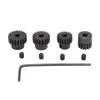 RC Motor Pinion Gear Set 48P 3.175mm 15T 17T 19T 21T RC Motor Gears Pinion Gear Set for 110 Remote