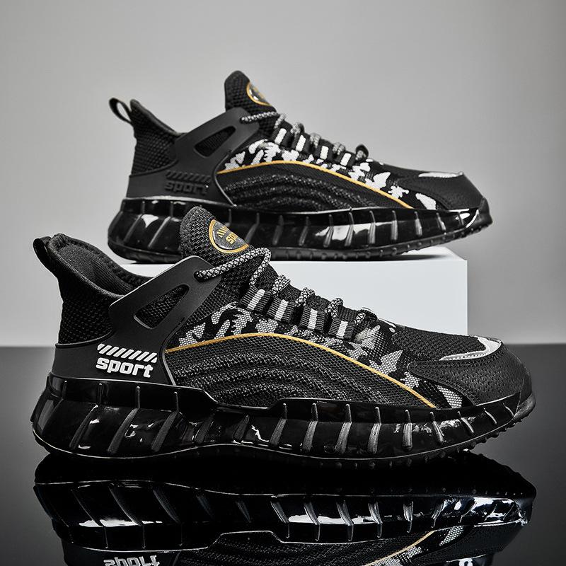 Luxury 2024 Chinese Style Trend Outdoor Casual Shoes Breathable Mesh Lightweight Men's Shoes Running and Sports Shoes Sneakers