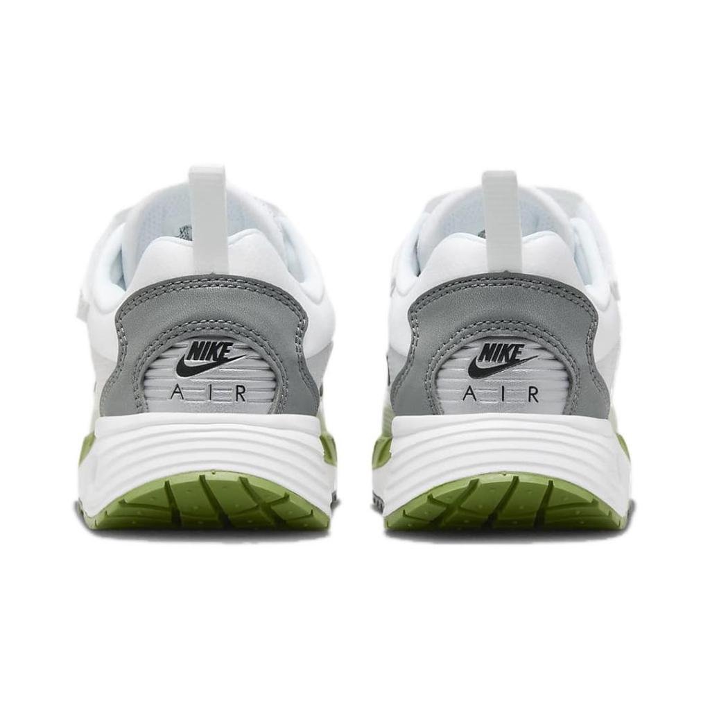 Nike Air Max Solo Удобные и дышащие Износостойкие и легкие Низкие детские кроссовки для бега Белые с зеленым FZ0944-100