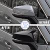 Decoration Door Mirror Cover For Toyota Tacoma 2016- RAV4 - Carbon Fiber Glossy Black Rearview Accessories