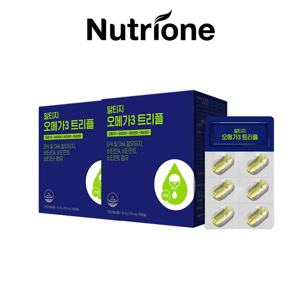 NUTRIONE RTG Omega3 Triple (1box/763mg X 60 Capsules)