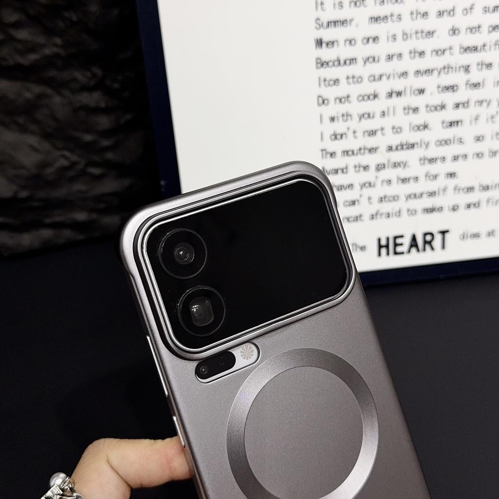 Роскошный матовый твердый чехол без рамки MagSafe для Xiaomi 17 Pro Max 15SPro 15 14 Ultra Тонкий бронированный магнитный чехол для беспроводной зарядки