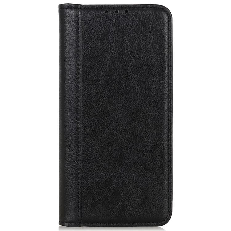 Для Huawei nova Y91 4G / Enjoy 60X Litchi текстура сплит-кожаный чехол для телефона Чехол-кошелек-подставка