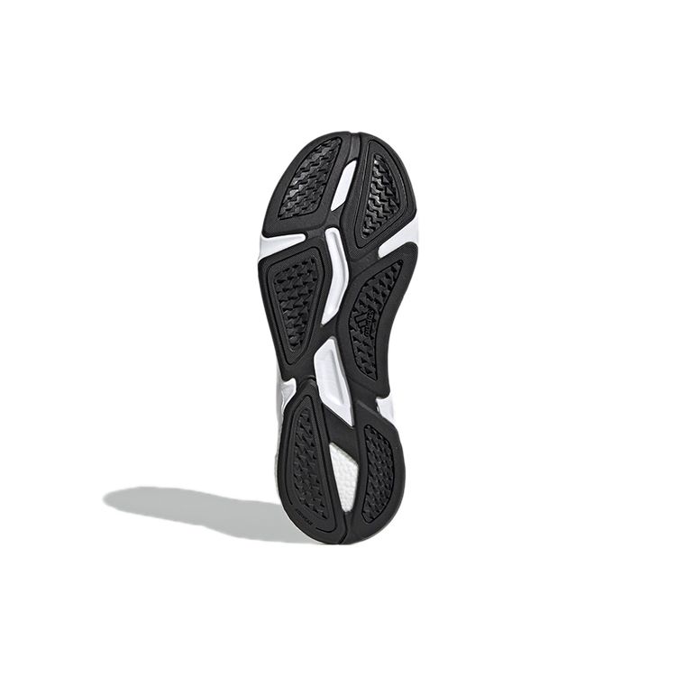 adidas X9000L2 Черно-белые женские кроссовки Core-Black Cloud-White Night-Metallic S23657