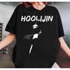 Летняя мода 2026 Трендовая футболка с мемом Hoolijin, BTS Arirang, Футболка с мемом Hooligan Jin, Смешная хип-хоп уличная одежда, Унисекс хлопковая футболка
