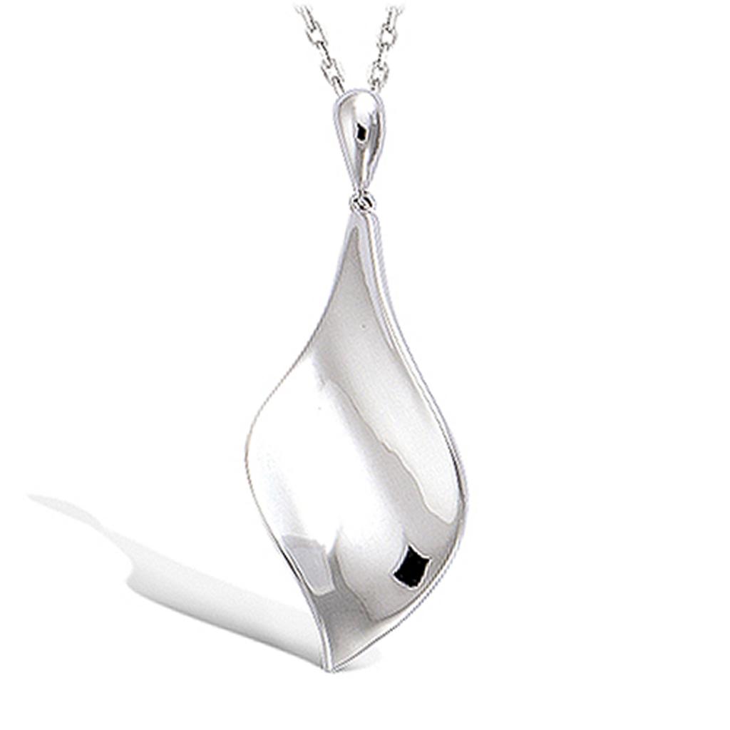 Les Trésors De Lily [L7479] - Silver Pendant 'Choreography' Silver (rhodium-plated) - 30x15 Mm