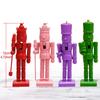 4/6Pcs 12CM Christmas Nutcracker Platinum Soldier Color Puppet Christmas Decoration small gift pendant Creative home pendant
