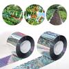 Bird Scare Tape Double Side Reflective Flash Ribbon 50m/80m Bird Repellent Tape Scare Birds Away for House Yard Garden Orchard Patio