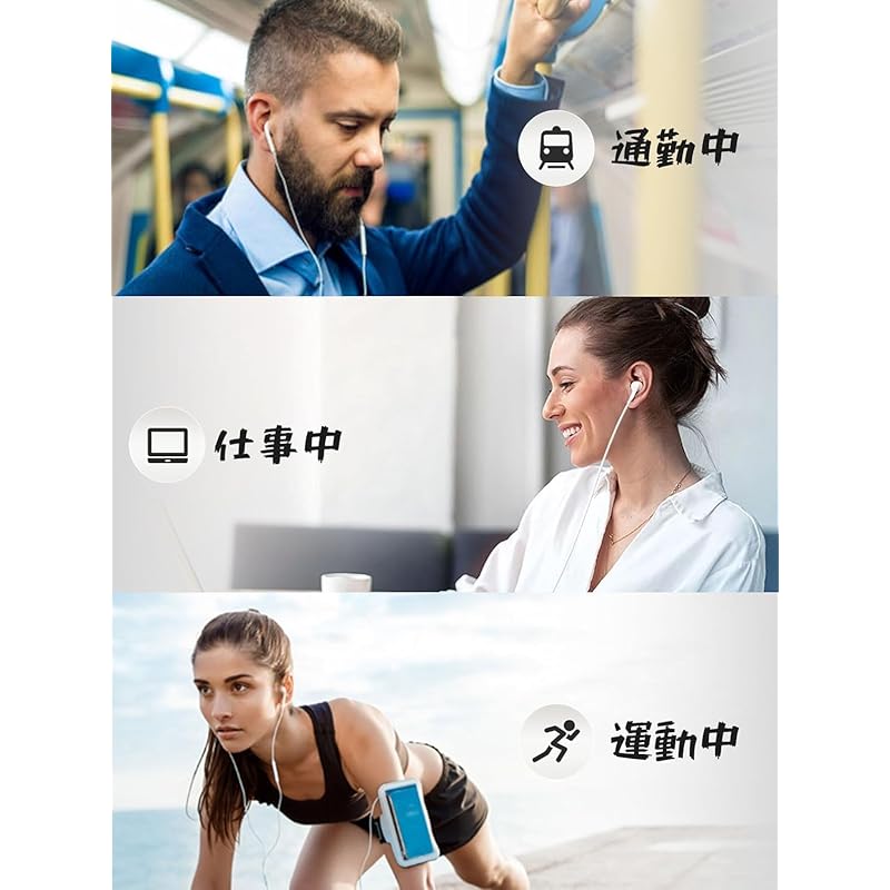 [2025 New Edition] Compatible with iPhone earphones wired genuine earphones iPhone lightning Easy to connect No delay heavy bass with microphone Call