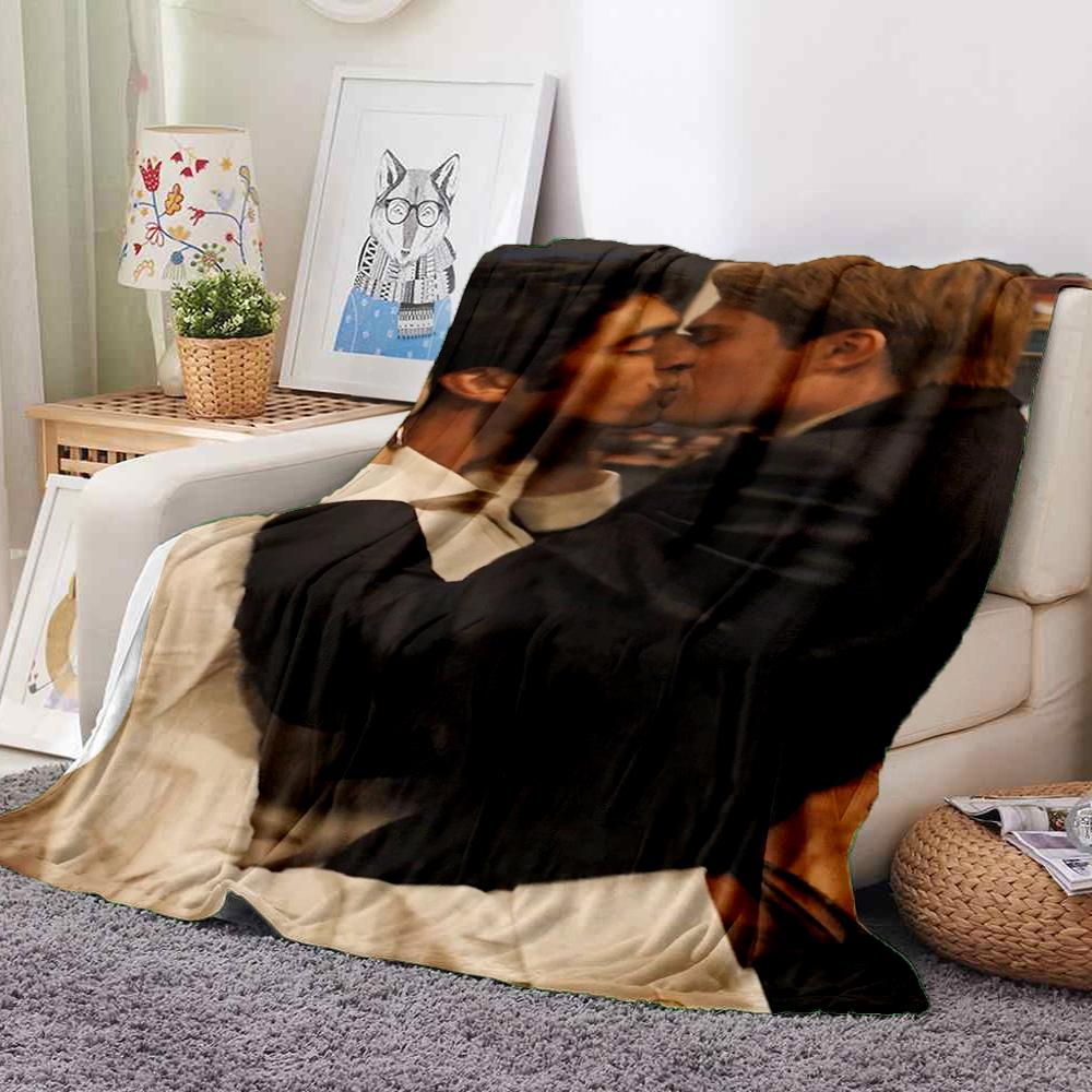 Romantic Moment Flannel Blanket Throw Blanket Soft Warm Sofa Bed Camping Car home Decor Unique Christmas Gift C930760