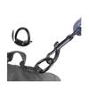 Pet products medium and large pet dog  rope imitation nylon dog walking rope, new reflective dog leash chest strap set