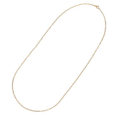 Ожерелье из 18-каратного золота K18 Spartacus Chain 50 см [Fairy Cullet] (Ширина 2,7 мм примерно. 3.5g)