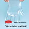 CHAHUA Antibacterial Disposable Thickened PE Kitchen Gloves