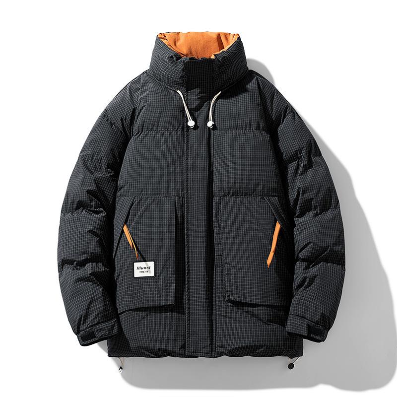 Зимние мужские парки 8XL 9XL размера плюс толстая стеганая куртка модные повседневные парки-карго в клетку мужские большие размеры 8XL 9XL