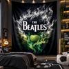 Настенный гобелен с принтом The Beatles, ткань для гостиной, спальни, домашнего декора