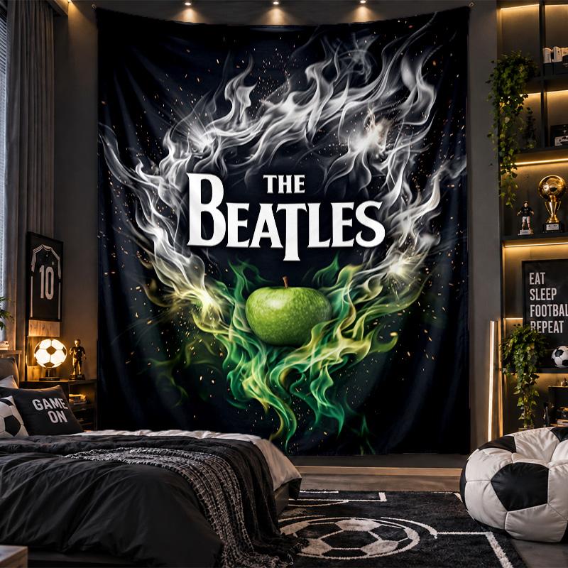 Настенный гобелен с принтом The Beatles, ткань для гостиной, спальни, домашнего декора