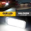 2 шт. светодиодные фонари подсветки номерного знака для Ford Escape Ranger Kuga 1 2 C-MAX Focus 2 3 Ecosport Edge Fiesta 6 7 Mondeo 4 5