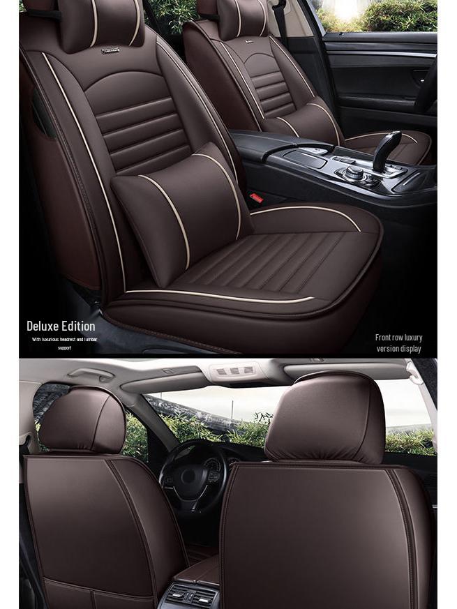 Универсальные всесезонные чехлы на сиденья автомобиля для Geely Vision X1/X3/X6/S1 и New Vision Pro