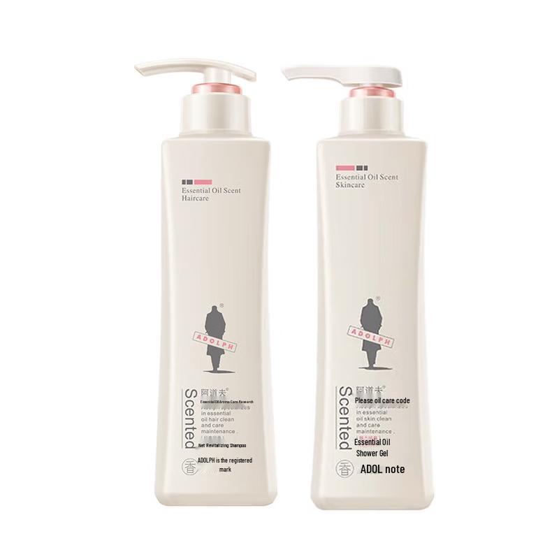 Adolph Clear Refreshing Shampoo & Shower Gel Set