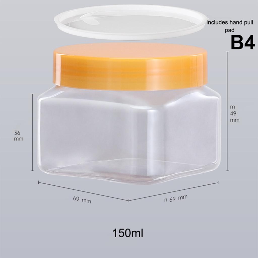150 мл многоразовый флакон для лосьона, контейнер для жидкости, дезинфицирующее средство для рук, гель для душа, пластиковый пустой флакон с широким горлом для лосьона для тела/скраба