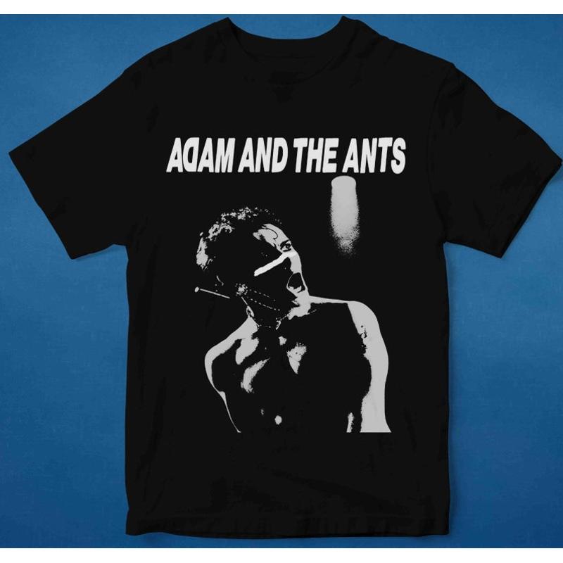 Adam and the Ants T Shirt Gothic Deathrock Goth Post Punk Rock Unisex Tee