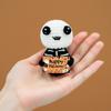 Handmade Halloween Wool Knitted Ornaments, Cute Positive Energy Funny Doll Ornaments