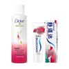 Набор: Зубная паста Sensodyne и Шампунь Dove