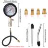 0-300 PSI with M10 M12 M14 M18 Adapter Automotive Cylinder Tester Kit Gasoline Engine Compression Meter Pressure Gauge