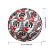 Club Atlético River Platefootball clubIndoor Size 5 Soccer Ball Colorful Machine Stitched PVC Competition Ready Durable High-Bounce