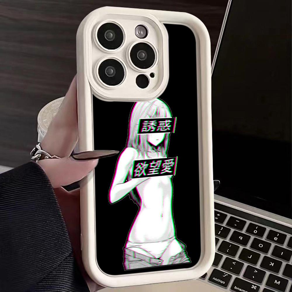 Ae81 хентай Harajuku аниме Girl art защитные чехлы для телефонов для Xiaomi Poco X5 M6 Redmi Note 13 12 11 Pro 13C 12C A3 9 10 12S ангельские глазки задняя крышка из ТПУ