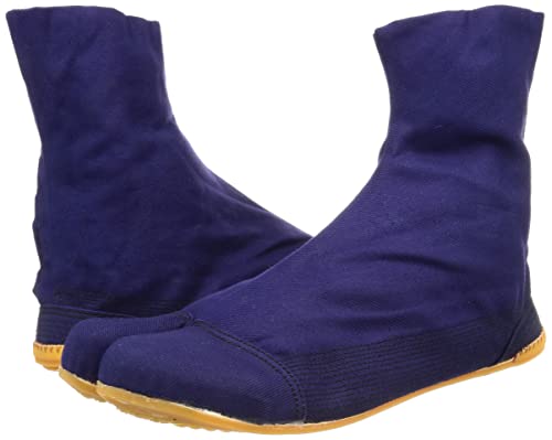 Rikioh Safety Tabi, Genba Daioh, 7-Sheet Kohaze, Navy Blue, 26.0cm, GD7B