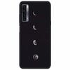 For TCL 20L Plus Case 20L+ Silicone Soft Shockproof TPU Back Cover for TCL 20S 20L Case Black Bumper Painted Funda TCL20S Capa
