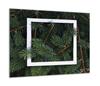 GLASS PROTECTIVE PLATE FOR STOVE 60x52 LEAVES