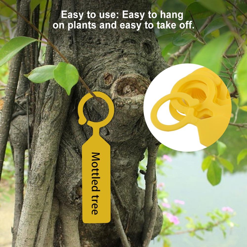 200PCS Plastic Plant Labels Lightweight Tree Labels Plant Tags Nursery and Seedling Identification