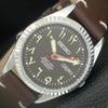 ОТРЕМОНТИРОВАННЫЕ ЯПОНСКИЕ МУЖСКИЕ ВИНТАЖНЫЕ АВТОМАТИЧЕСКИЕ ЧАСЫ SEIKO 6309A КОРИЧНЕВЫЙ ЦИФЕРБЛАТ a442556-1