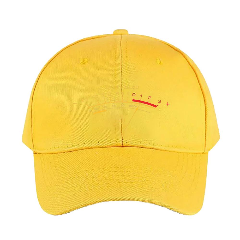Retro Vu Meter For Audio Technicians And Sound Engineers Cap summer woman Man Adult Hat Printed Baseball Caps Trucker Cap
