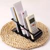 1pc Four Compartments Remote Control Organizer Creative Desktop Storage Shelf Remote Control Special Organizer Home Utility Shelves