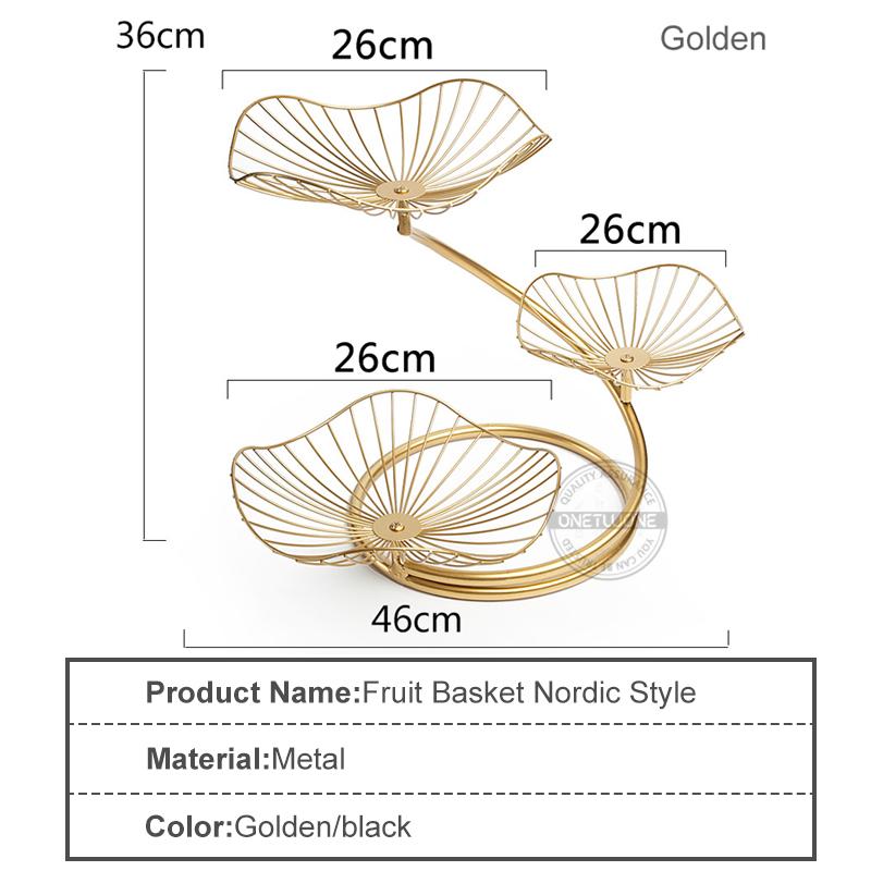 Корзина для фруктов, 3-х уровневая корзина для фруктов, органайзер для овощей на кухню, съемная ваза для хранения овощей, модная фруктовая ваза
