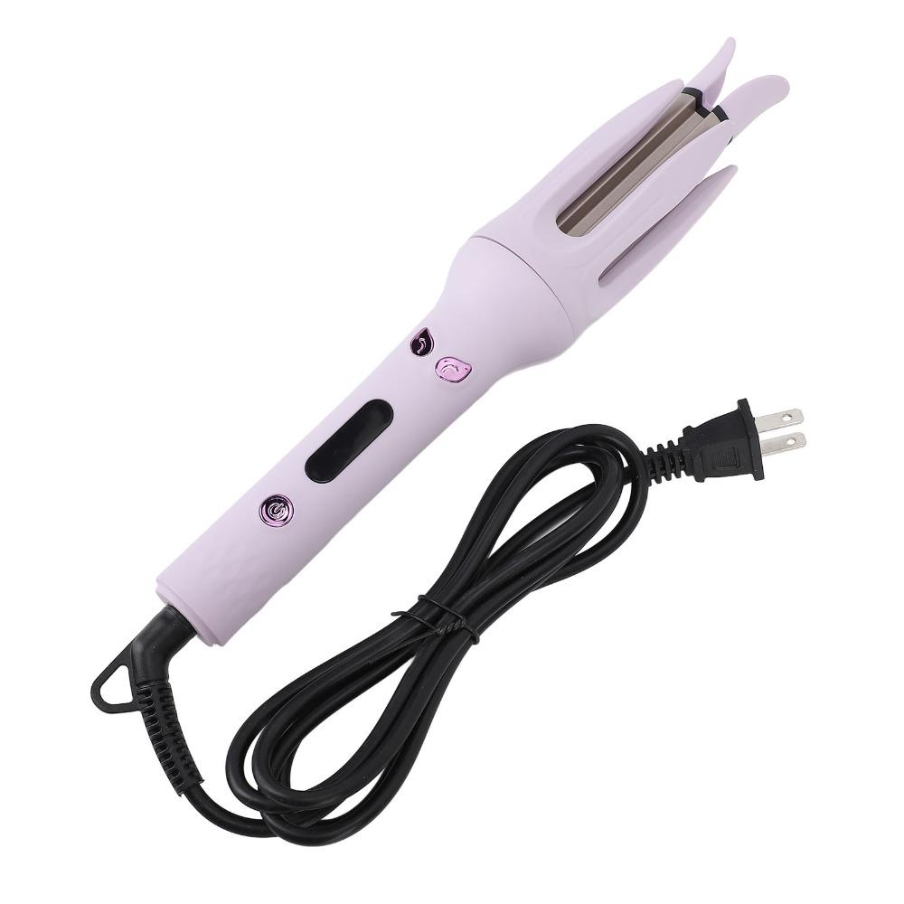 Portable Auto Hair Curler Adjustable Temperature Rotating Curling Iron For Salon Styling