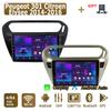 Android Carplay автомобильное радио для Peugeot 301 Citroen Elysee 2014-2016 мультимедийный проигрыватель головное устройство стерео GPS навигация BT WIFI 4+64 ГБ