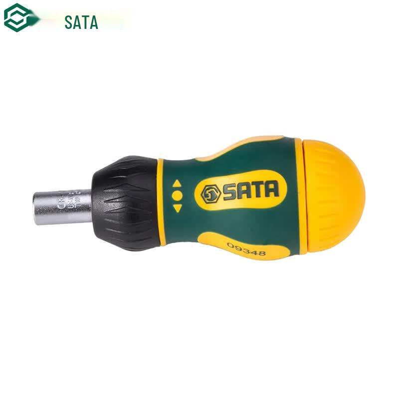 SATA Набор из 6 ультракоротких трещоточных отверток